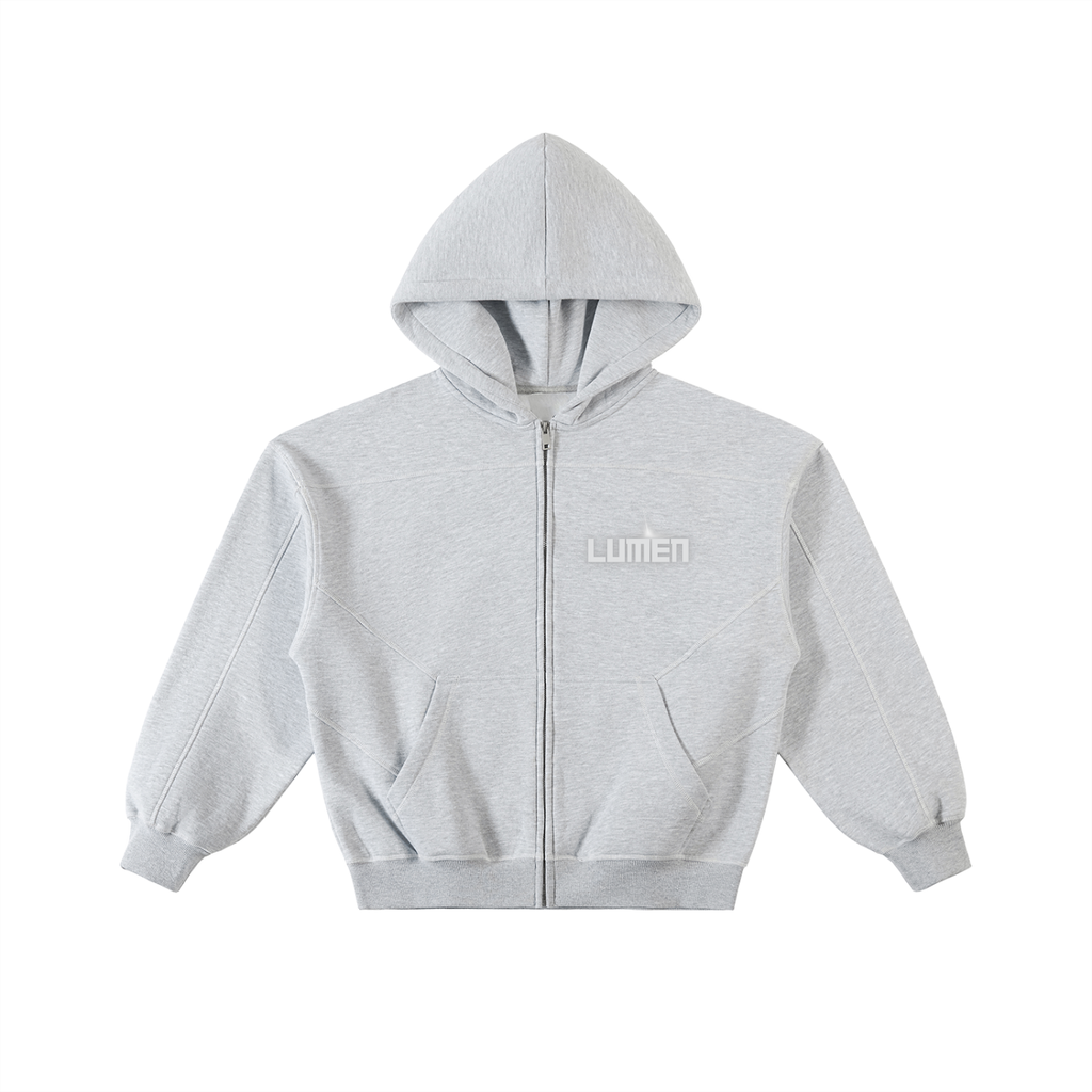 LUMEN Fleece Zip-up Hoodie