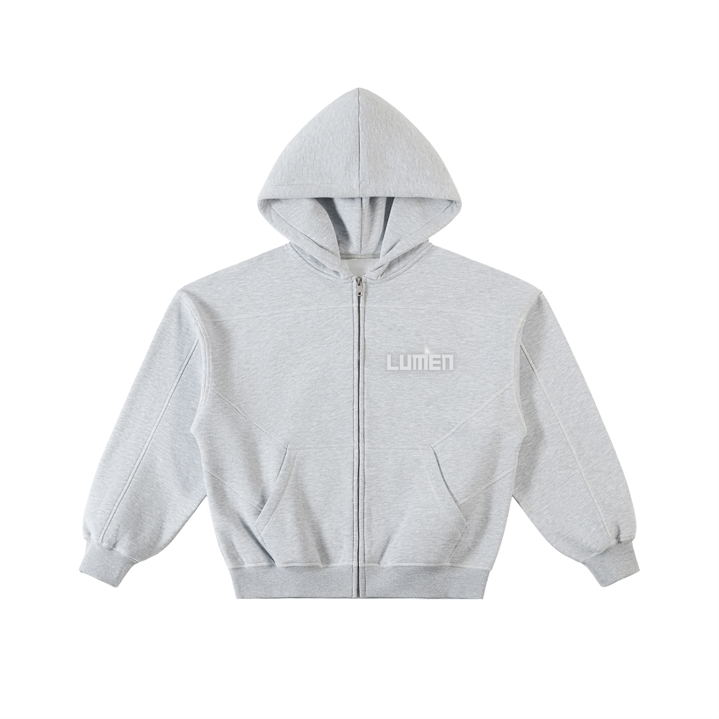 LUMEN Fleece Zip-up Hoodie