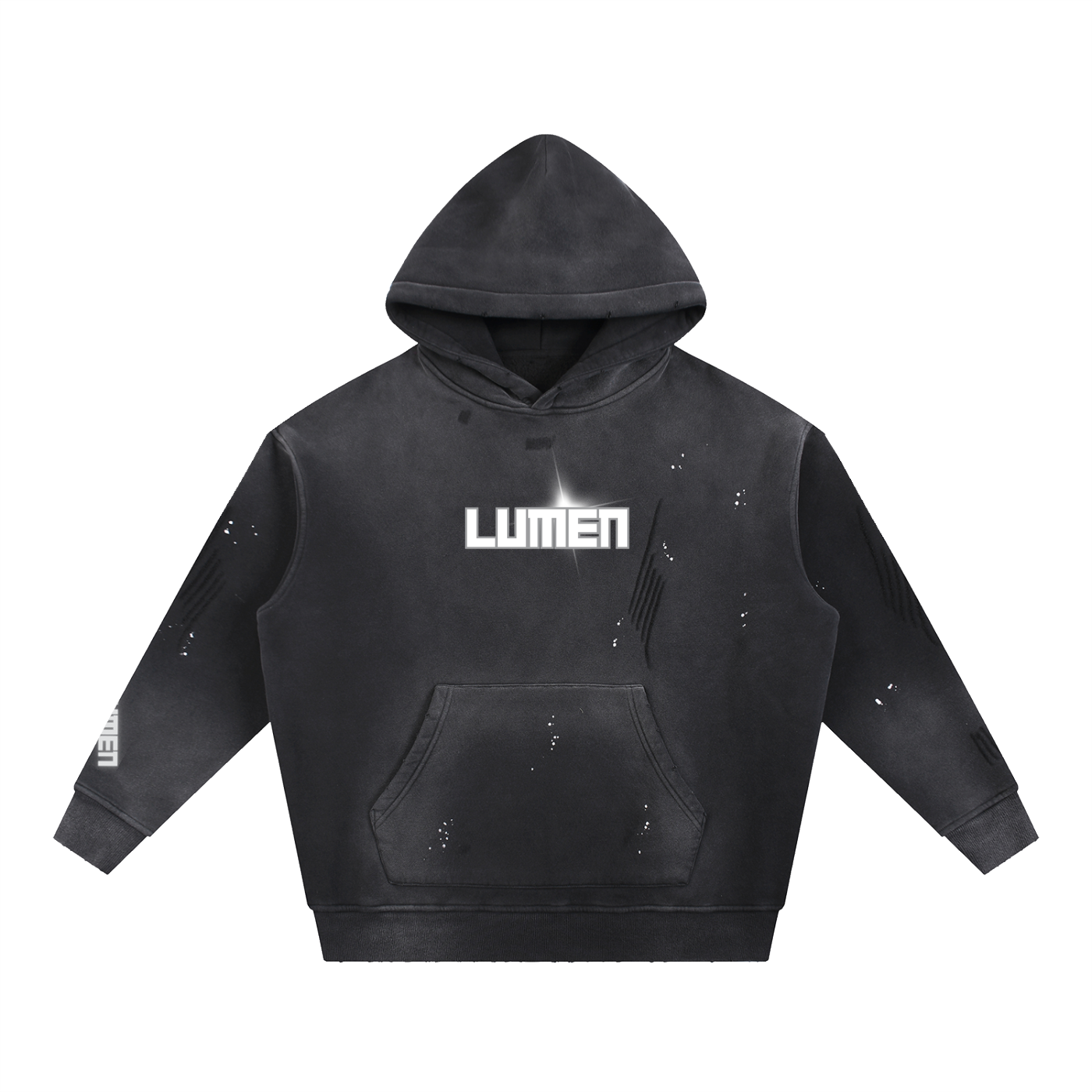 Washed Fleece Hoodie