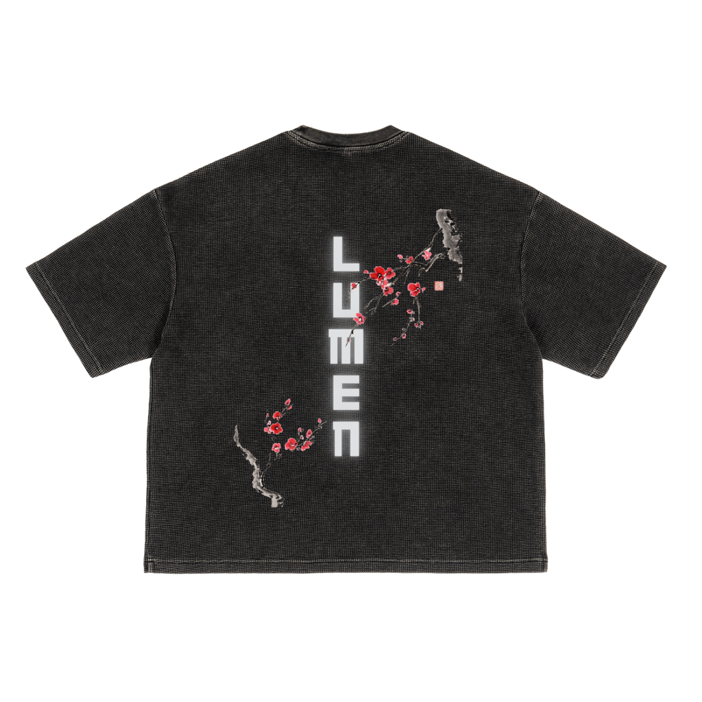 LUMEN Waffle Washed T-Shirt