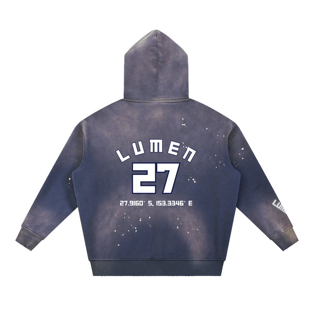 Washed Fleece Hoodie