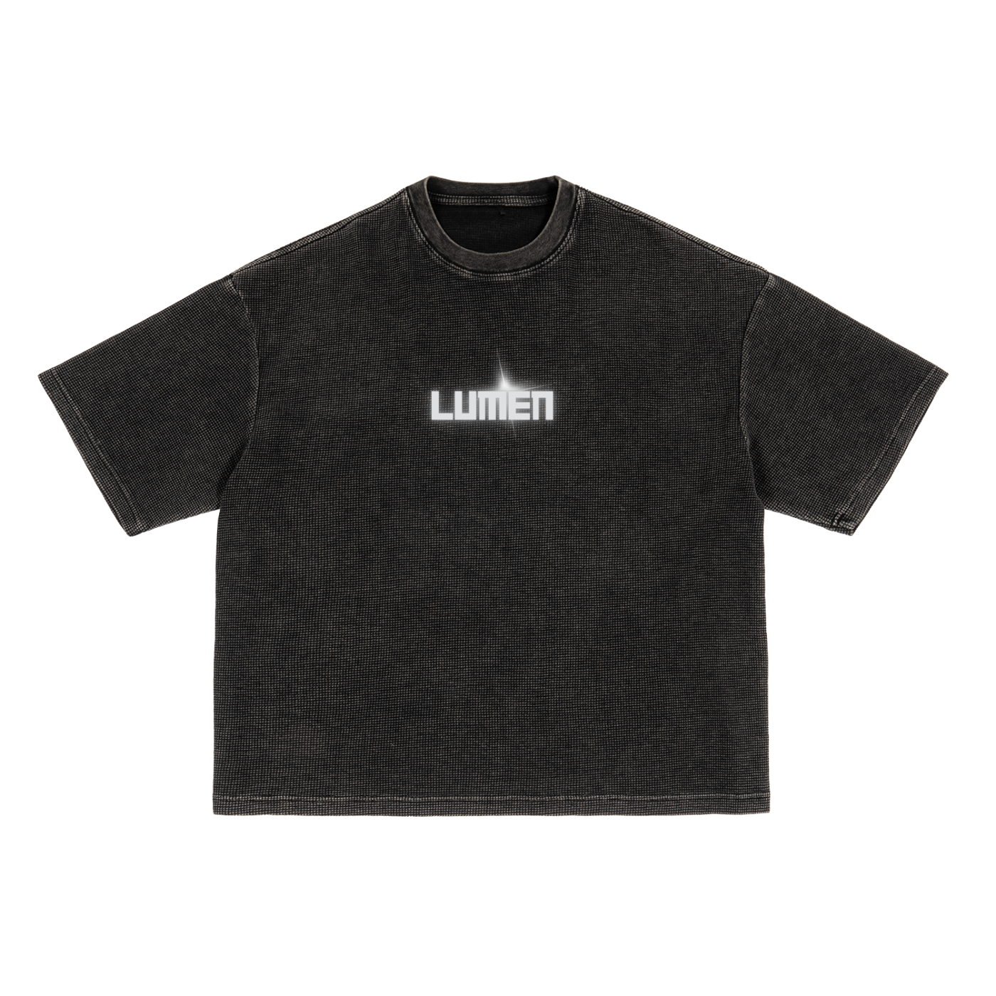 LUMEN Waffle Washed T-Shirt