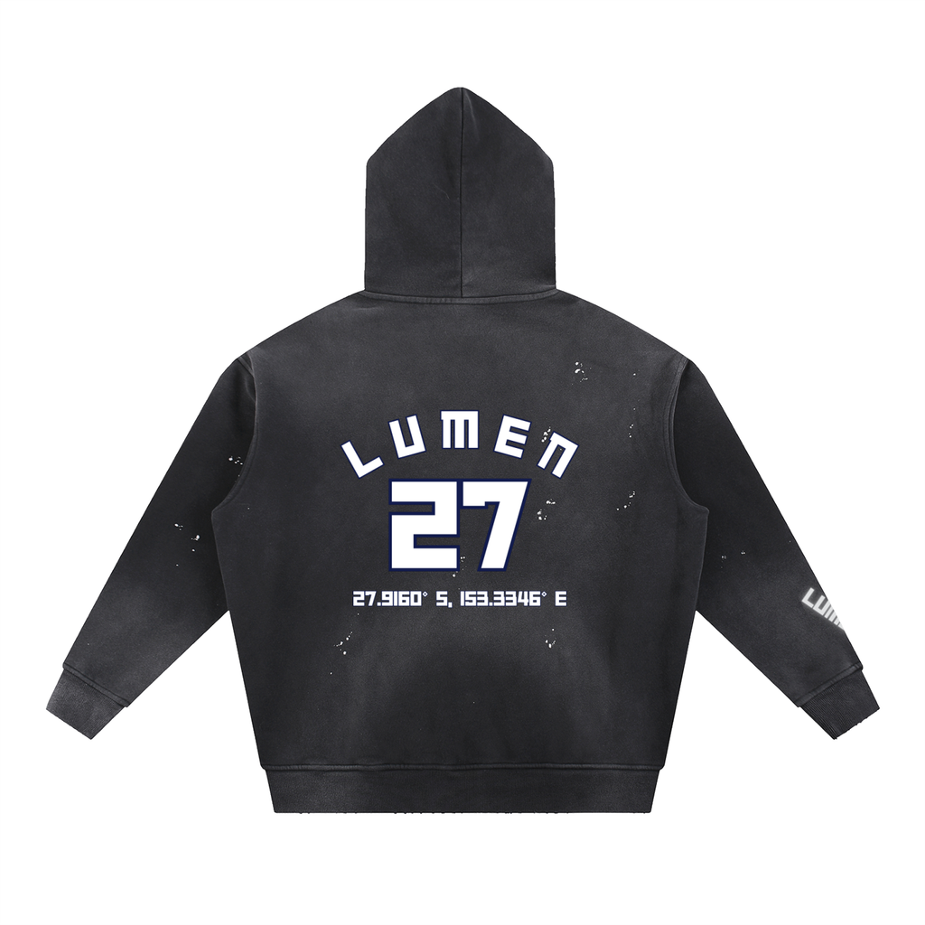 Washed Fleece Hoodie