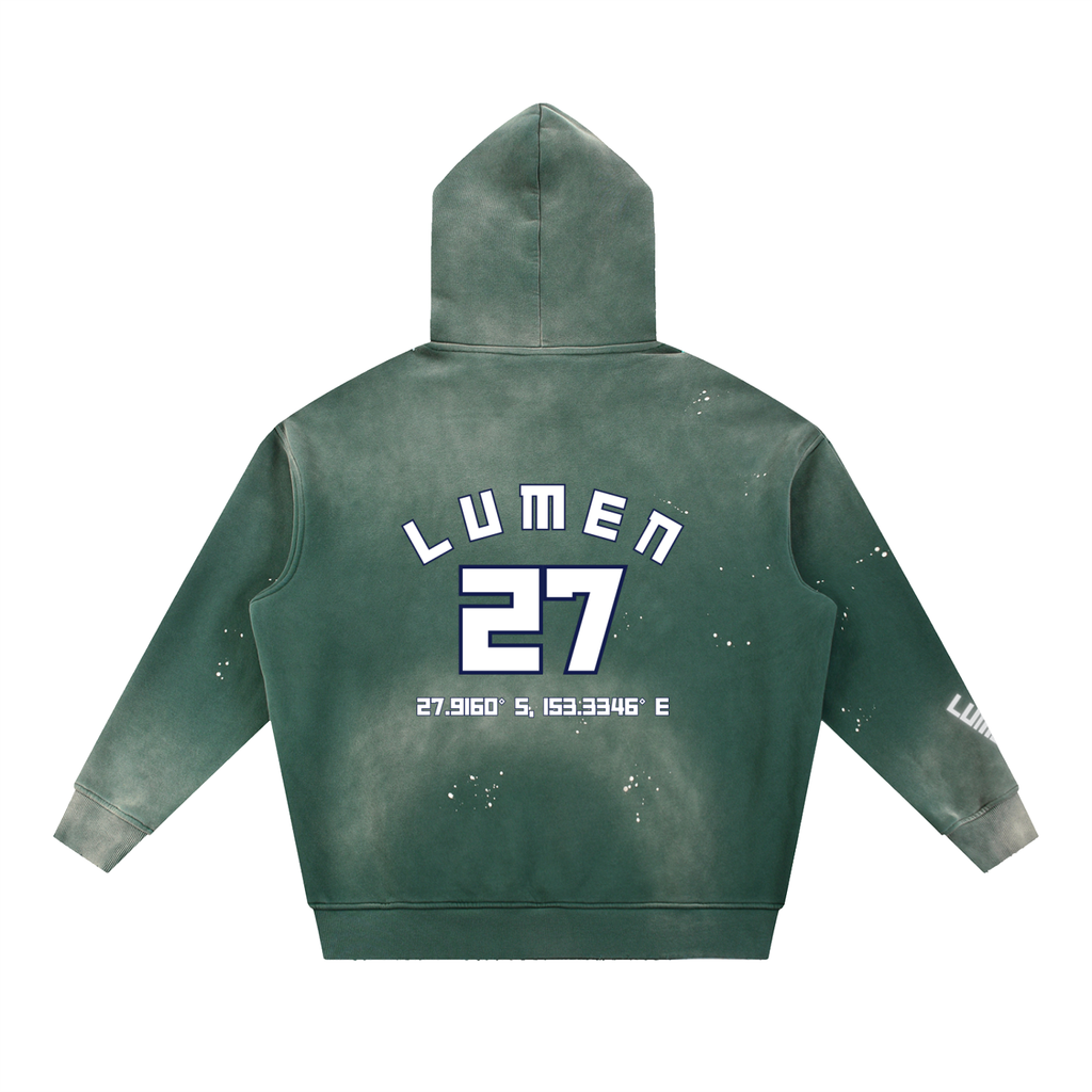 Washed Fleece Hoodie