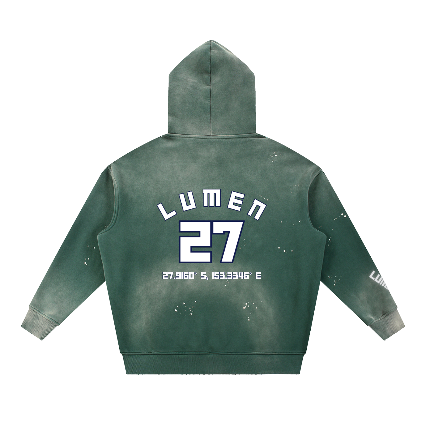Washed Fleece Hoodie